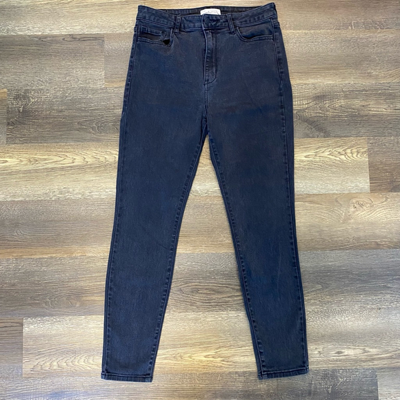 Carly Jean Denim - Carly Jean Los Angeles Jeans Women’s 9 Black Miller High Waist Stretch Skinny